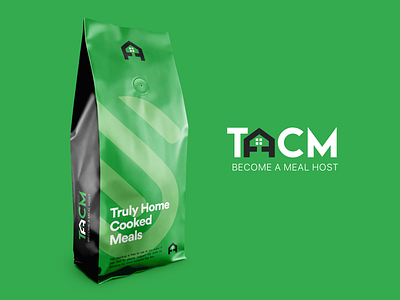 THCM Food App Branding branding design food app logo food logo design home cooked food logo icon logo logo design logo design branding mobile app design agency typography ui uiuxdesign ux vector