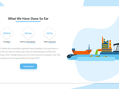 NGO Landing Page landing page concept ngo ui ux design web deisgn