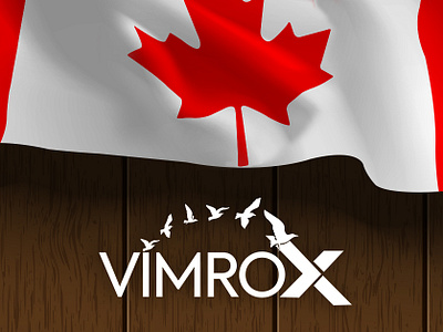 Vimrox branding canada immigration logo