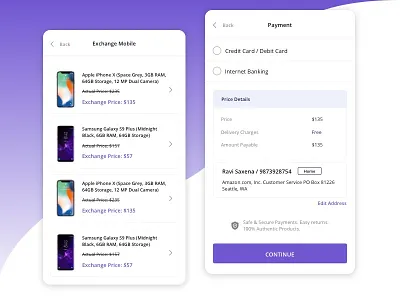 Recommendation Engine checkout data science ecommerce ecommerce app exchange mobile machine learning mobile app payment recommendation engine resell mobile resell mobile app shoping sketchapp tradein
