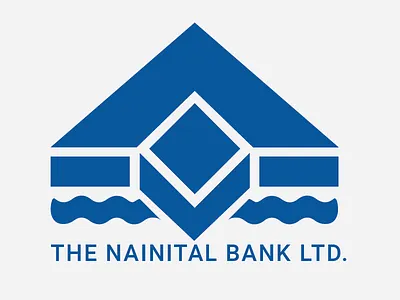 Nainital Bank Logo branding flat logo vector