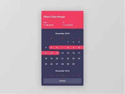 Figma #DailyUI #080 Date Picker app app concept calendar dailyui date picker design figma flat interface ui ux