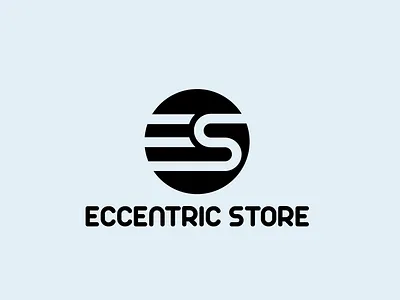Eccentric Store logo | Minimalist Logo ai brand custom logo design eye catching flat graphic icon icons identity illustration illustrator logo logo design minimal logo modern logo professional logo vector