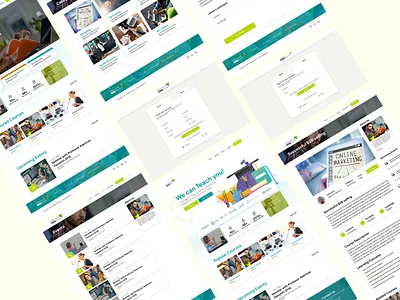 Learning Management UI Design app ui design dribbble illustration learning app ui ui design web design