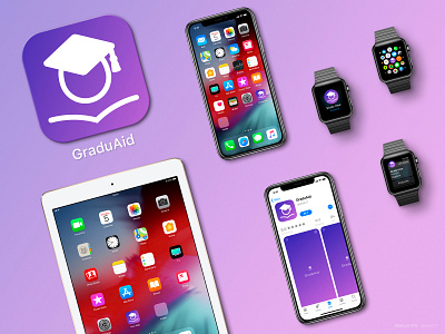 Daily Ui 005 005 app app icon apple watch dailyui design gradient illustrator ios ipad iphonex logo mobile mobile design native app sketch app ui ux vector web