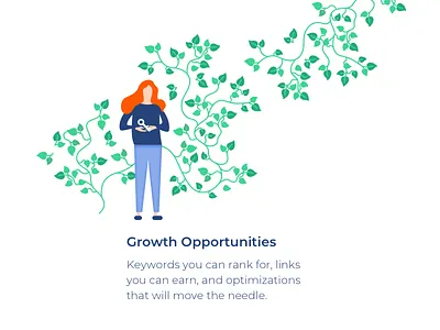Growth Opportunities character design illustration monterail ui vector