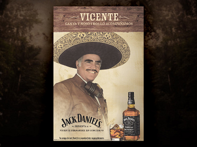 Jack Daniel's Concert Poster advertising art direction art director art director los angeles art director orange county art director san francisco award award winning awards design poster