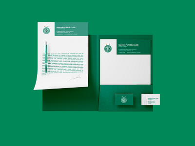 Guarani FC Esports Basic Stationery Concept branding brazil design esports games gaming geometric green guarani illustration papers pedro soccer sports stationery design tonelo typography vector vetor