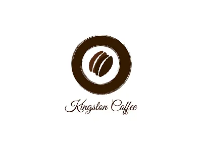 Kingston Coffee branding design flat illustration logo logodesign logodesigner logodesigns minimal minimalist vector