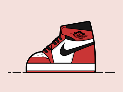 Air Jordan 1 air jordan 1 airjordan art behance design dribbble dribbblers flat art flat design hype illustration illustrator jordan photoshop pinterest shoes spiderman