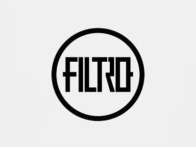 Filtro Logotype design logo logo design logotype
