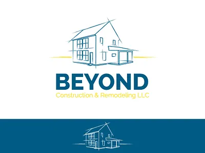 Beyond branding building construction logo house logo property renovation