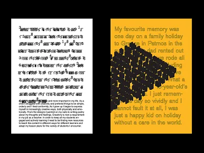 favourite memory experimental logo minimal poster type