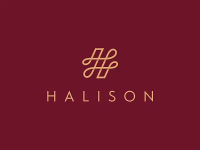 Halison Jewelry Logo Design brand branding identity designs creative best top ideas jewelry gold luxury premium lettermark logomark awesome logo symbol mark icon modern minimal simple subtle typography logotype type h
