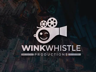 Logo Design for movie production house Winkwhistle Productions branding design design agency flat icon identity identity design illustration logo logo app logo mark mockup movie product branding production house symbol symbol design symbol icon symbol icon mark wink whistle