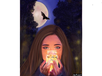 Firefly digital graphic illustrator photography photoshop