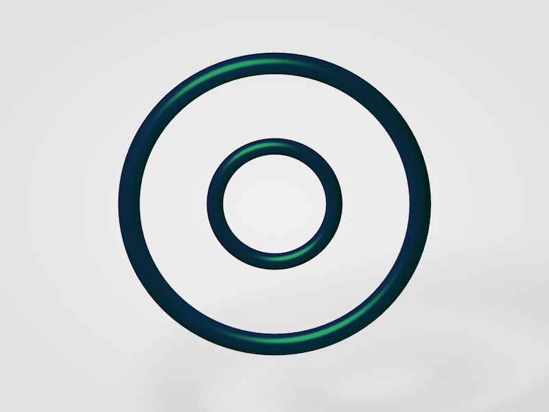 O after affects animation design gif letter motion o