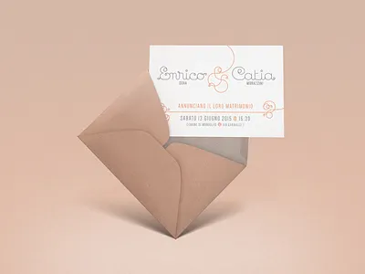 Wedding Card card envelope font font design invitation mail rose rose gold type type design typography wedding wedding card