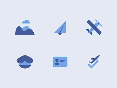 Flight Club | Icon Set app branding design flat icon icon a day icon artwork icon collection illustration logo minimal simple symbol symbol design symbol icon ui ux vector visual identity web