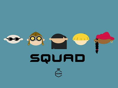 KND SQUAD 2d art artwork cartoon cartoon illustration childhood design digital art digitalart graphic art graphicart graphicdesign illustration kids next door knd squad vector