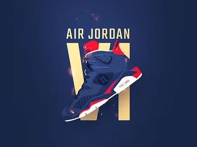 air jordan 6 painting air jordan aj basketball nike shoe sneaker