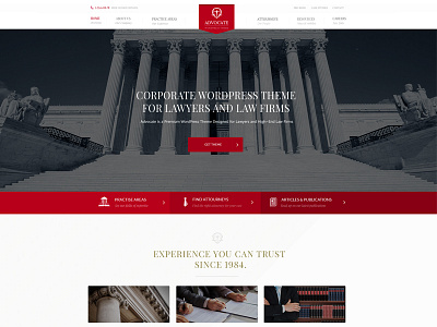 Legal WordPress Theme