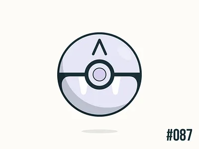Pokéballday #087 Dewgong Ball clean dewgong illustrator nintendo pokeball pokeballday pokemon pokéball pokéballday pokémon vector