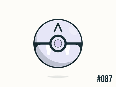 Pokéballday #087 Dewgong Ball clean dewgong illustrator nintendo pokeball pokeballday pokemon pokéball pokéballday pokémon vector