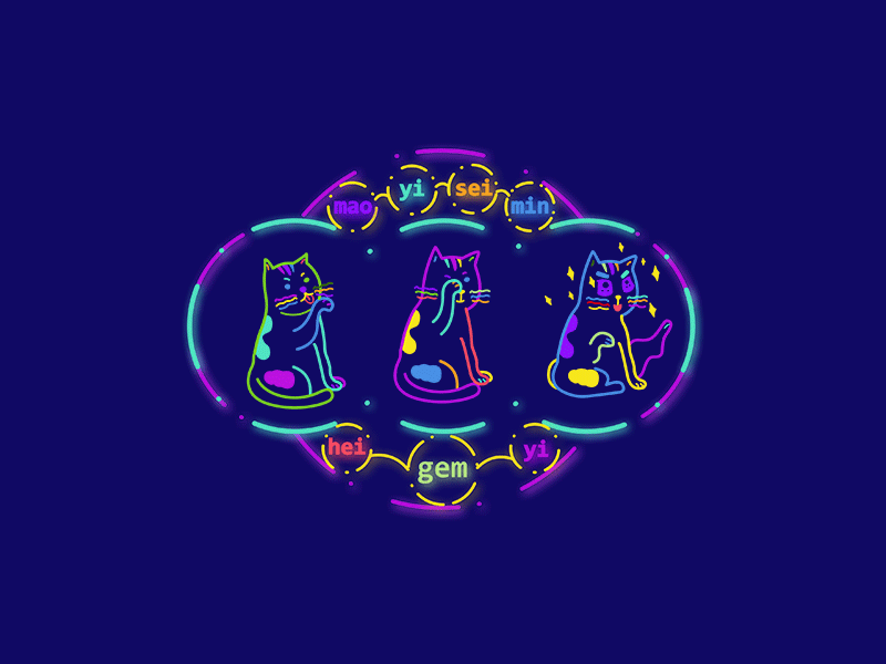 Cat washing is very casual cantonese cat