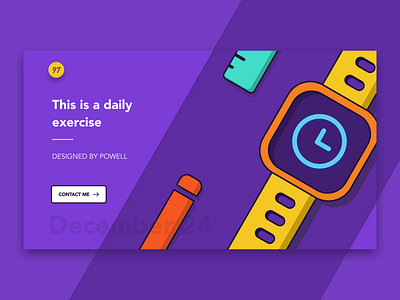 Daily Exercise - 2 illustration ui web 设计