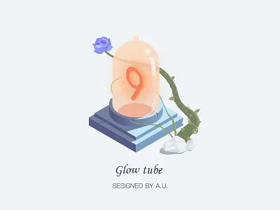 Glow Tube glow illustration obsolete ps rose stone tube