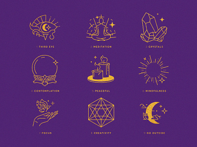 How to open your Third Eye? ⚛👁 branding design flat icon icons icons design icons pack illustration line art logo magic minimal soul spirit spirits spiritual spirituality typography vector witch