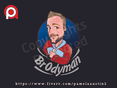 Br0dyman animation cartoon character design flat graphic design icon illustration logo mascot logo vector web