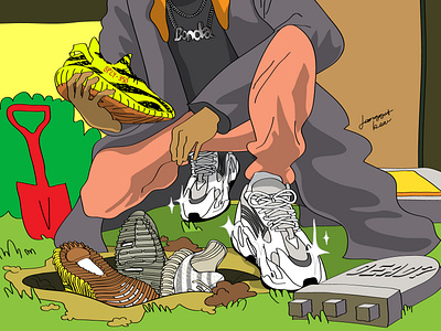 Is Yeezy dead ? adidas adidas yeezy bonda buried bury dead donda highsnobiety hypebeast kanye kim kardashian marvel yeezy yeezy 350 yeezy 700