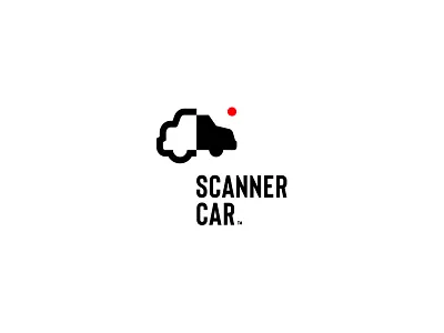 Scanner Car app brand branding car logo mark scanner