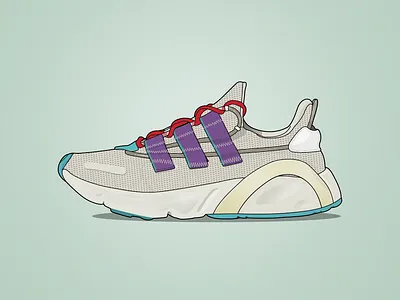 Adidas Lxcon adidas adidas originals boots design digital illustration illustrator kicks pattern shoe shoes sketch sneaker sneakers vector