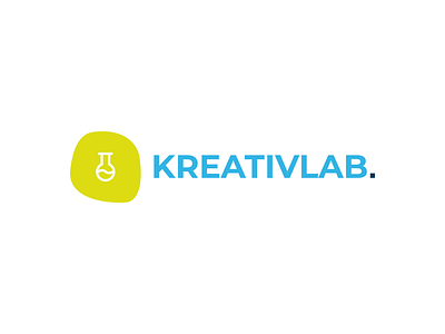 Kreativlab logo agency blue creative darkblue green kreativlab lab liquid logo