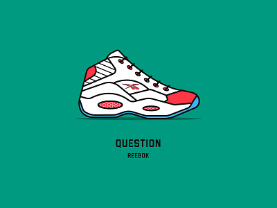 Top 10 NBA Sneakers clean design flat icon illustration illustrator lettering logo minimal type typography vector