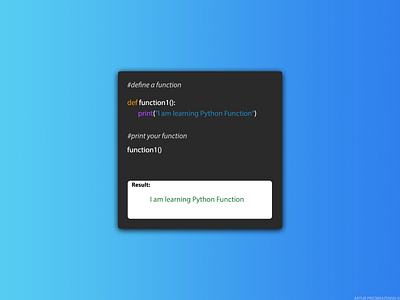 Python - Functions blue code coding design function functions graphic grey letering lithuania number programing python result typography ui ui ux uidesign ux vector