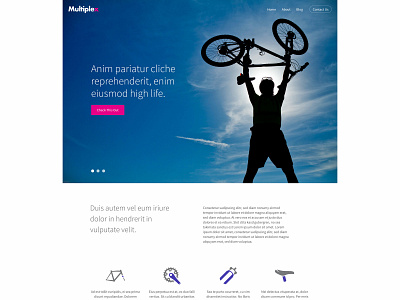 Multiplex Bike Theme bike biking drag and drop joomla joomla template page builder responsive responsive design sport template