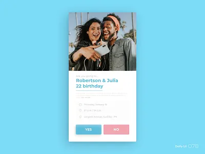 Daily UI #078 078 78 dailyui invites pending invitation ui