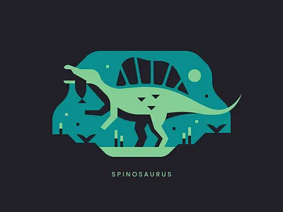 Spinosaurus (Old Version) cretaceous dino dinosaur dinosaurus fish spinosaurus swamp theropod