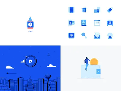 Top 4 of 2018 bitcoin color crypto cryptocurrency dangerdom dominic flask flat icon illustration space vector