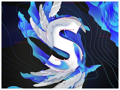 Throwback thursday abstract colors design gradients illustration letter lines skillshare tbt text texture throwback type typography vectors wonder