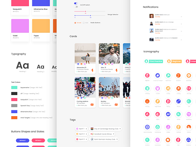 App Design System Freebie app color component design system free freebie guide identity library palette sketch studio style symbol typography ui ui kit ux visual system