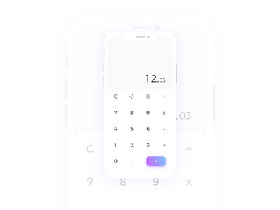 Minimal Calculator - Daily UI #004 adobe calculator design explore graphic design interface landing page sketch app sketchapp travel ui ui design uiux ux ux design visual web design