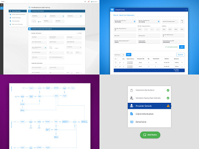 Top 4 Shots from 2018 flow layout ui ui design user flow ux ux design web website