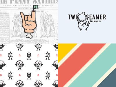 2018 Top Shots 2018 baseball bones brewery club colors designs dribbble fun halftone hand logo motorcycle satire shot stripes