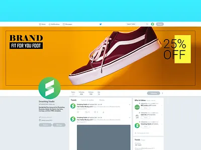Free Social Media Banner Pack - Schuhe banner fashion free freebie instagram marketing media modern pixelbuddha post social template templates twitter