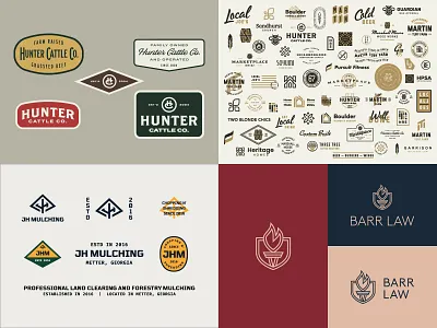 2018 Top 4 badge branding clean icon identity illustration logo logo design mark thick lines typography